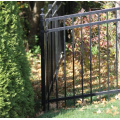 Paneles de valla de seguridad de metal comercial galvanizado / valla de metal de patio trasero